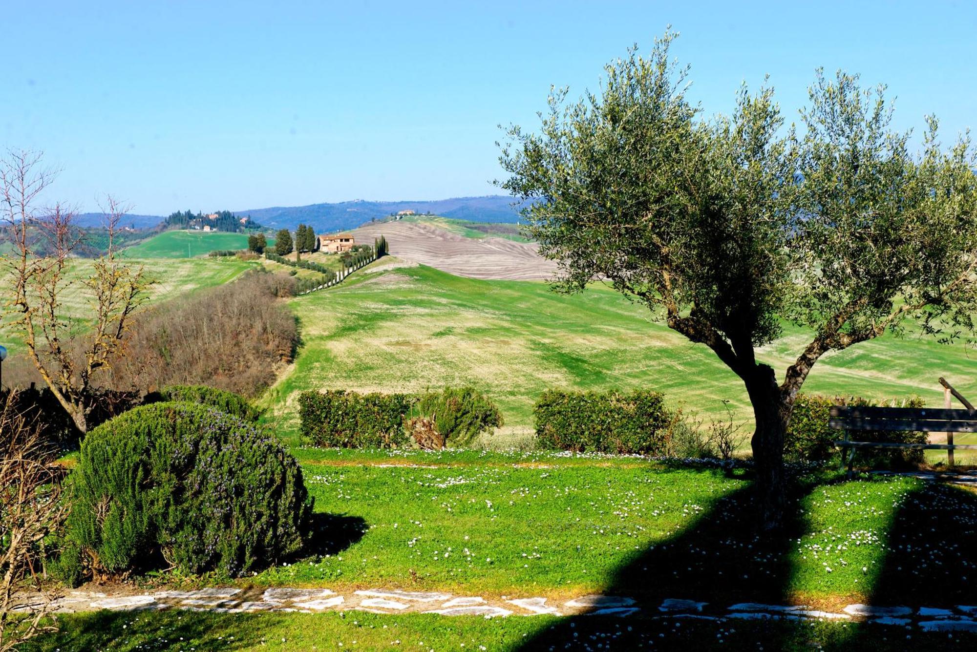 Agriturismo Caliano Asciano Buitenkant foto